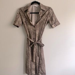 Vintage La Belle snake print dress